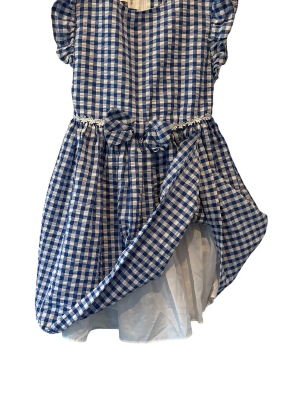 Bonnie Jean Checkered Dress Girls Size 8 - Picture 4 of 6